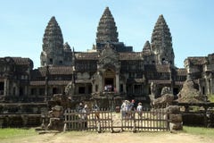 Angkor Kambodscha am 31. Dezember 2017, Osteingang zum des 12. Jahrhundertsangkor wat Tempel stockbilder Angkor Kambodscha am 31. Dezember 2017, Osteingang zum des 12. Jahrhundertsangkor wat Tempel stockbilder