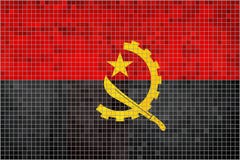 angola flagę ilustracja wektor angola flagę ilustracja wektor