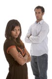 Angry Couple Royalty Free Stock Photo Angry Couple Royalty Free Stock Photo