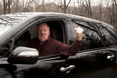 Angry Driver Stock Image Angry Driver Stock Image