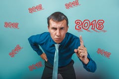 2016 angry man businessman showing thumb Portrait royalty free stock image 2016 angry man businessman showing thumb Portrait royalty free stock image