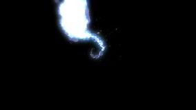 Animación de la nube del vapor Animación blanca del humo de la historieta, fondo del lazo de la niebla, almacen de video Animación de la nube del vapor Animación blanca del humo de la historieta, fondo del lazo de la niebla, almacen de video