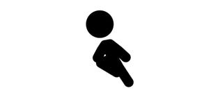 Animación del movimiento que salta del icono Animación del movimiento que salta del icono