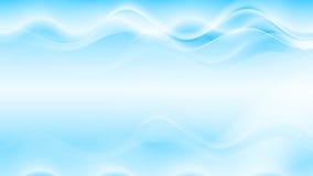 Animación del vídeo de las ondas del extracto que fluye azul ilustración del vector Animación del vídeo de las ondas del extracto que fluye azul ilustración del vector