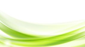 Animación móvil verde del vídeo de las ondas que fluye Animación móvil verde del vídeo de las ondas que fluye