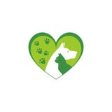 Animale domestico e veterinario Logo, gruppo dell'animalista Immagine Stock Animale domestico e veterinario Logo, gruppo dell'animalista Immagine Stock