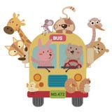 Animal Bus royalty free illustration Animal Bus royalty free illustration