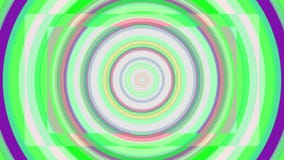 Hypnotic Turning Spiral, Seamless Loop Animation Stock Video - Video of