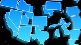 Animated Map of the USA
