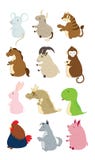 Animaux mignons illustration stock Animaux mignons illustration stock