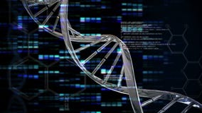 Animazione di muoversi del DNA Animazione di muoversi del DNA