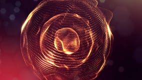animering för abstrakt begrepp 4k sömlös 3d med glödpartiklar Sammansättning med mousserande partikeldjup av fältet, bokeh och arkivfilmer animering för abstrakt begrepp 4k sömlös 3d med glödpartiklar Sammansättning med mousserande partikeldjup av fältet, bokeh och arkivfilmer