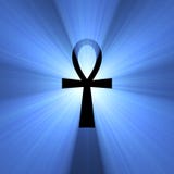 Ankh Egyptian symbol of life light flare vector illustration Ankh Egyptian symbol of life light flare vector illustration