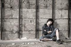 anni dell'adolescenza di problemi Immagine Stock Libera da Diritti anni dell'adolescenza di problemi Immagine Stock Libera da Diritti