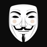 Anonym maskering vektor illustrationer Anonym maskering vektor illustrationer