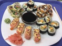 Sushi set royalty free stock image Sushi set royalty free stock image