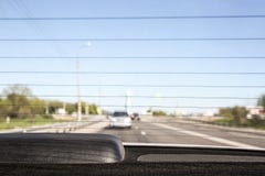 Ansicht durch hinteres Glas von stockfotografie Ansicht durch hinteres Glas von stockfotografie