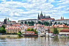 Ansicht von Prag stockbild Ansicht von Prag stockbild