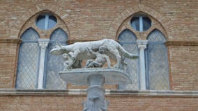 Ansicht über Siena-siewolf stockfotografie Ansicht über Siena-siewolf stockfotografie