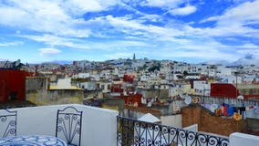 Ansicht über Tanger, maroc lizenzfreie stockfotografie Ansicht über Tanger, maroc lizenzfreie stockfotografie