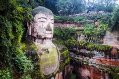Ant Buddha in Leshan, Sichuan, China Ant Buddha in Leshan, Sichuan, China