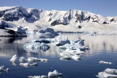 Antarctica - de Baai van het Paradijs royalty-vrije stock foto Antarctica - de Baai van het Paradijs royalty-vrije stock foto
