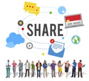 Anteil-Beitrags-Medien, die Social Media-Konzept neigen stockfotografie Anteil-Beitrags-Medien, die Social Media-Konzept neigen stockfotografie