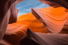 Antelope Canyon, Arizona, USA, Lake Powell Stock Image Antelope Canyon, Arizona, USA, Lake Powell Stock Image