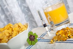 anti frukostinfluensaswine Royaltyfria Bilder