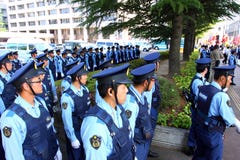 Anti-Nuclear Protests in Japan Royalty Free Stock Photo Anti-Nuclear Protests in Japan Royalty Free Stock Photo