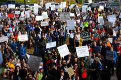 Anti-Trump Protest Tallahassee, Florida