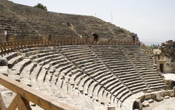 antic θέατρο καθισμάτων diazoma Στοκ φωτογραφία με δικαίωμα ελεύθερης χρήσης