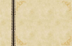 Antiek plakboek stock afbeeldingen Antiek plakboek stock afbeeldingen