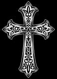 Antique Christian Cross Vector
