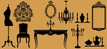Antique Furniture Stock Photography Antique Furniture Stock Photography