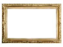Antique Golden Picture Frame Stock Photos Antique Golden Picture Frame Stock Photos