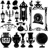 Antique objects vector