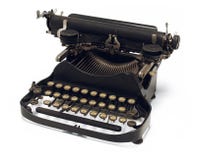 Antique typewriter