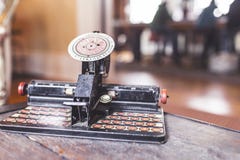 Antique typewriter Antique typewriter