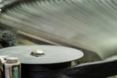 Antique Typewriter Ribbon Spool royalty free stock photo Antique Typewriter Ribbon Spool royalty free stock photo