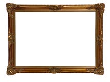 Antique Wooden Frame Royalty Free Stock Images