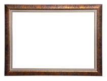 Antique Wooden Frame Stock Photography
