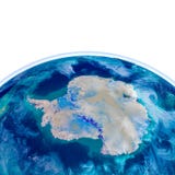Antractic στη φυσική σφαίρα διανυσματική απεικόνιση Antractic στη φυσική σφαίρα διανυσματική απεικόνιση