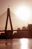 Anzac Bridge In Evening Light Royalty Free Stock Images