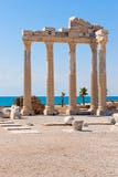apollon δευτερεύων Τούρκος ναών riviera Στοκ φωτογραφία με δικαίωμα ελεύθερης χρήσης
