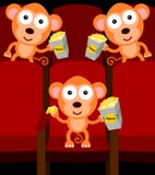Apor i bio stock illustrationer Apor i bio stock illustrationer