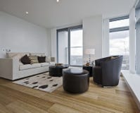 Appartement contemporain images stock Appartement contemporain images stock