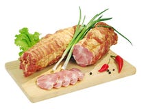 Appetizing Ham Stock Image