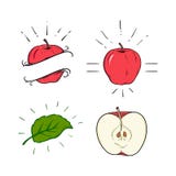 Apple emballent le logo d'illustration illustration de vecteur Apple emballent le logo d'illustration illustration de vecteur