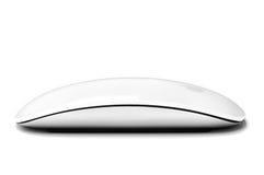 Apple Magic Mouse. The Magic Mouse. BUCHAREST, ROMANIA - Jan 7, 2015: Apple Magic Mouse. The Magic Mouse is the first consumer mouse to have multi-touch Royalty Free Stock Photography Apple Magic Mouse. The Magic Mouse. BUCHAREST, ROMANIA - Jan 7, 2015: Apple Magic Mouse. The Magic Mouse is the first consumer mouse to have multi-touch Royalty Free Stock Photography